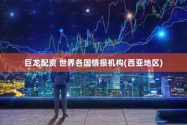 巨龙配资 世界各国情报机构(西亚地区)